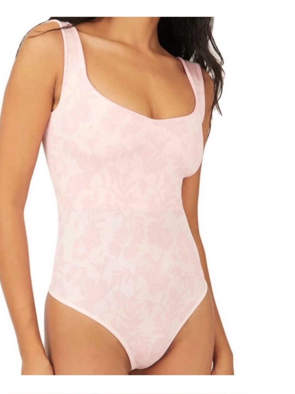 NWT Free People Intimately Clean Lines Bodysuit M/L Bubble Bath